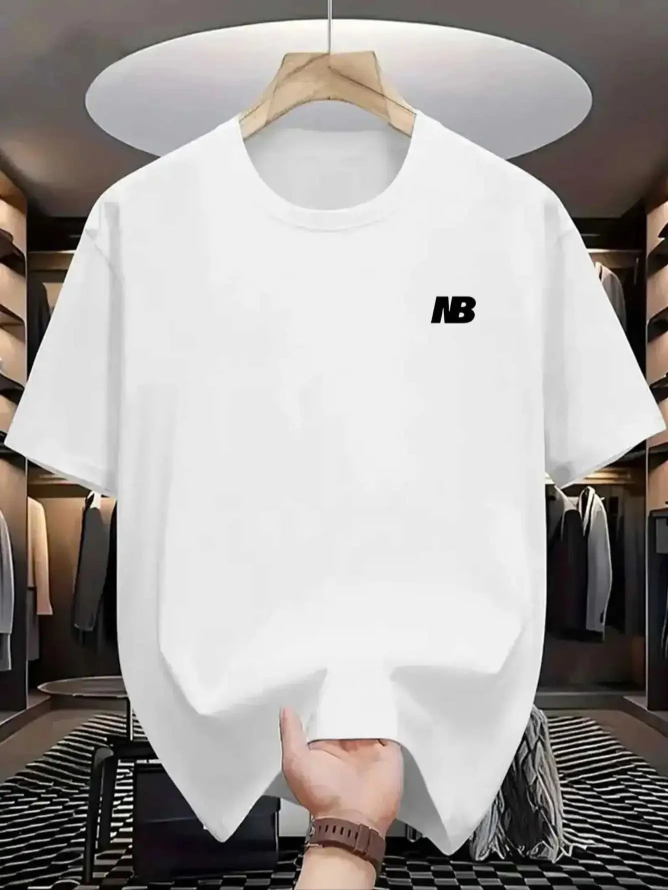 High-quality printed loose short-sleeved T-shirts for men and women from popular autumn and winter brands in 2025