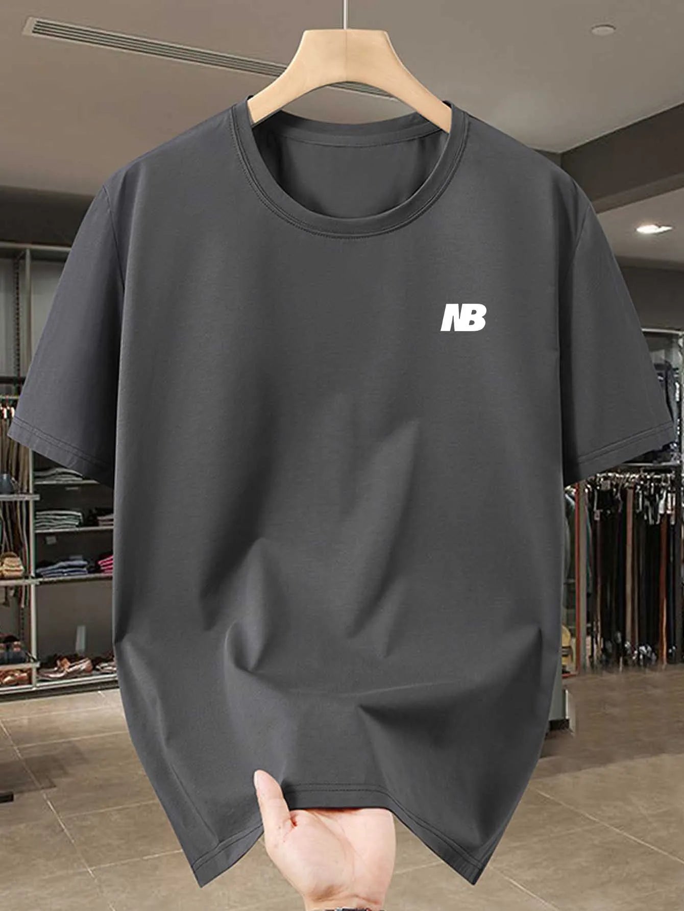 High-quality printed loose short-sleeved T-shirts for men and women from popular autumn and winter brands in 2025